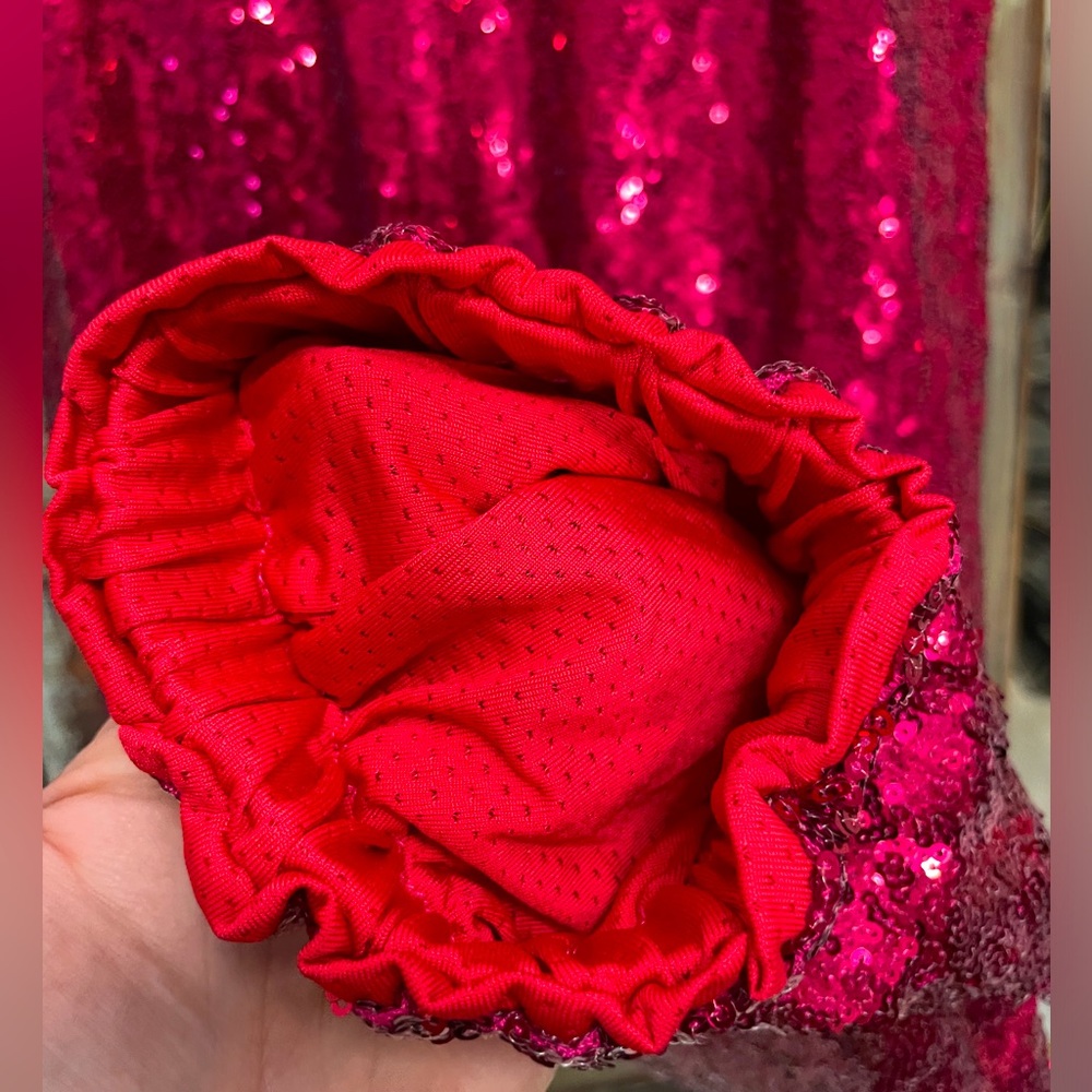 Pink Sequin Party Joggers - Picture 4 of 7